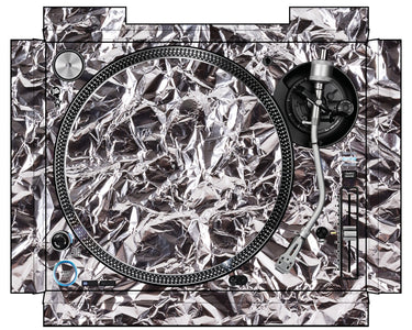 Pioneer DJ PLX 1000 Skin Silvercrush